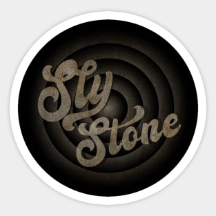 Sly Stone - Vintage Aesthentic Sticker